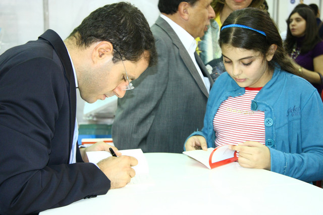 Abdo Medlej book signing
